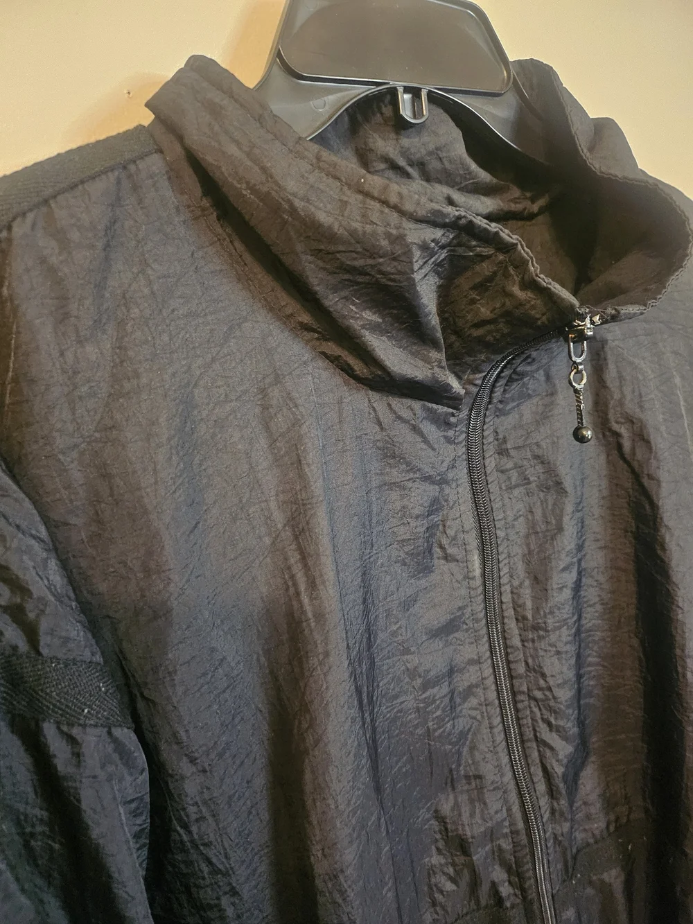Vintage MacGregor Men's Lightweight Black Windbreaker Jacket